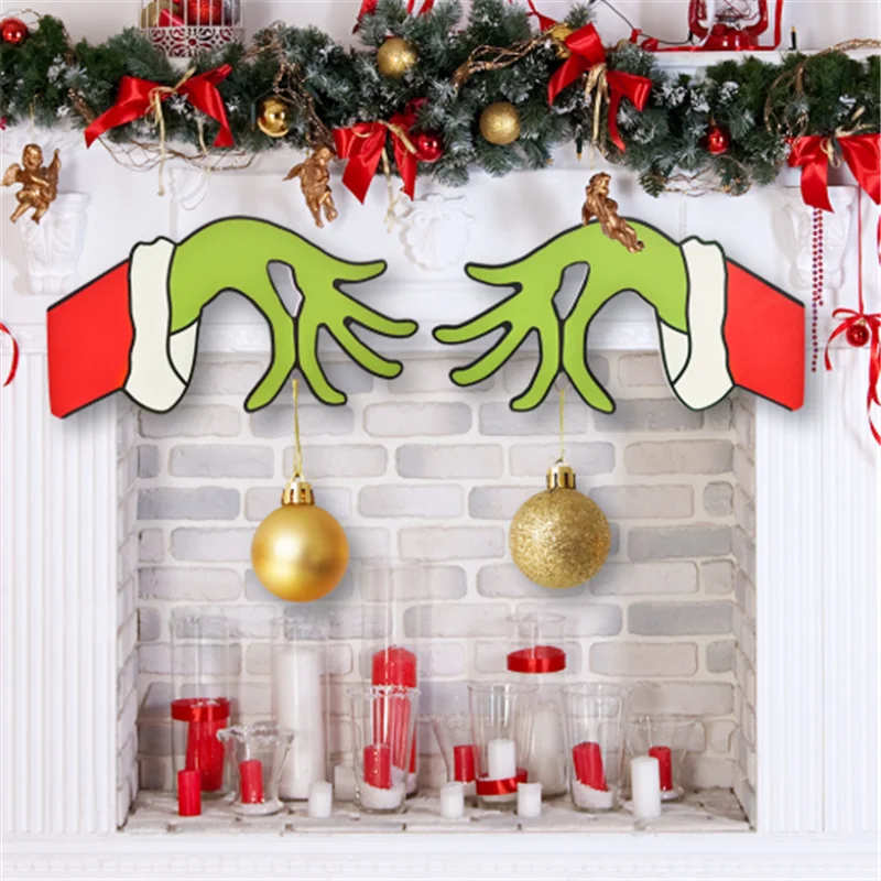 Ofertas en adornos navideños grinch - grinch christmas decorations -  AliExpress