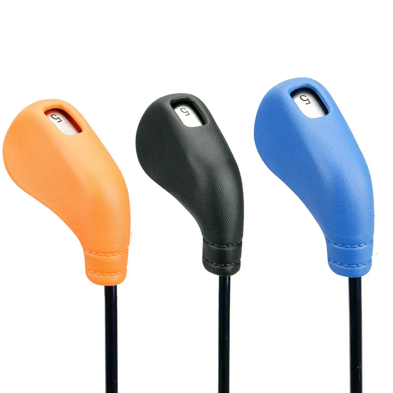 2xГоловные чехлы для гольф-клуба Гольф-головники Железные гольфа Черный