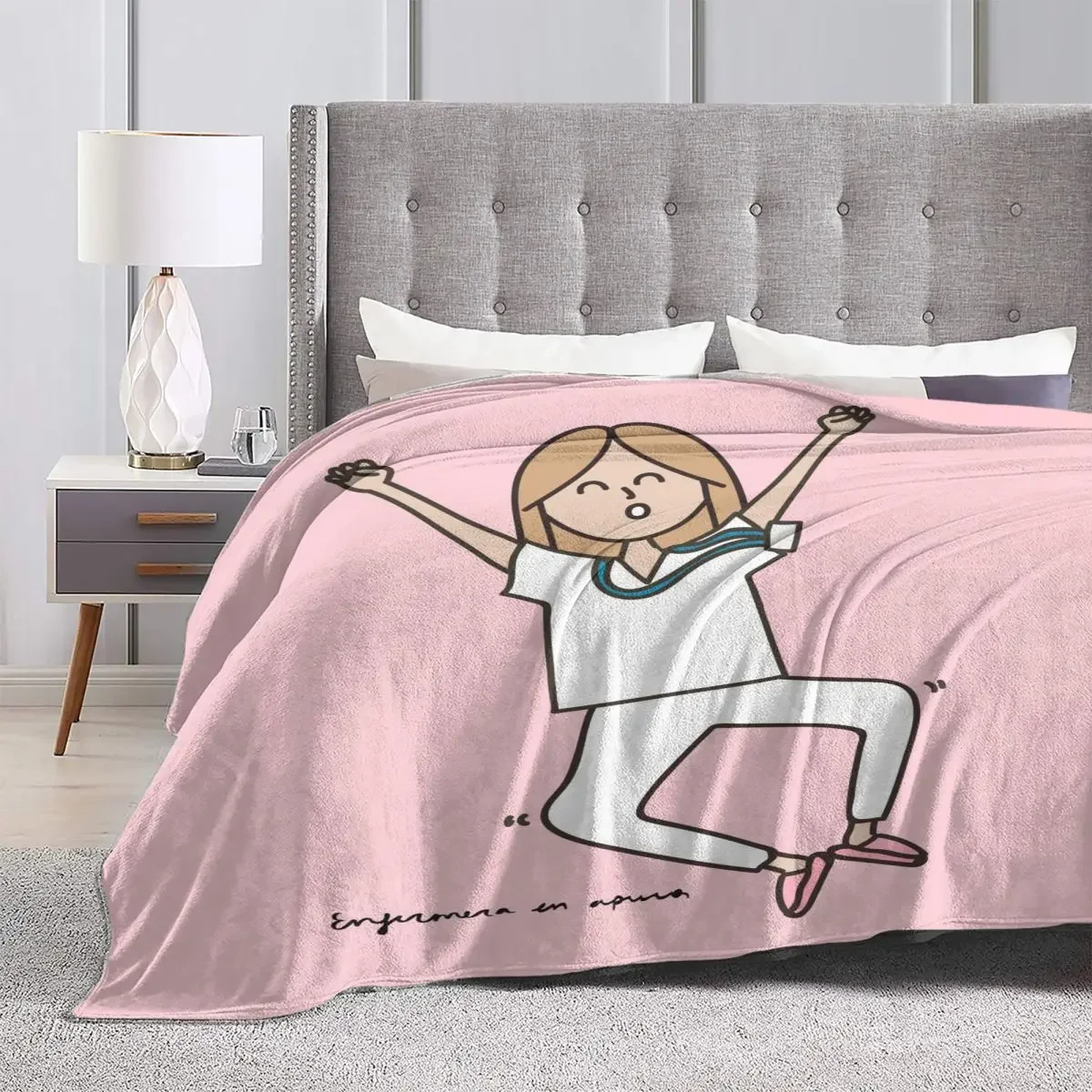 Одеяло для врача или медсестры Фланелевое мягкое одеяло сна в полудни отдыха