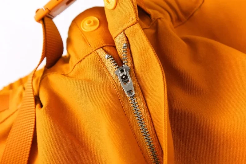 Dave&Di  Street Buckle High Waist Loose Boyfriend Cargo Bermuda Solid Lovers Shorts Women Summer England Style High Shorts