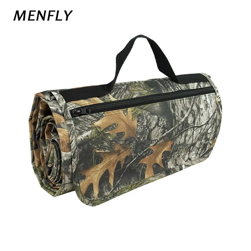 Камуфляжный туристический пляжный коврик MENFLY, складной, ультралегкий, туристический, Треккинговый матрас, палатка, коврик для сна, водонепроницаемое одеяло для пикника