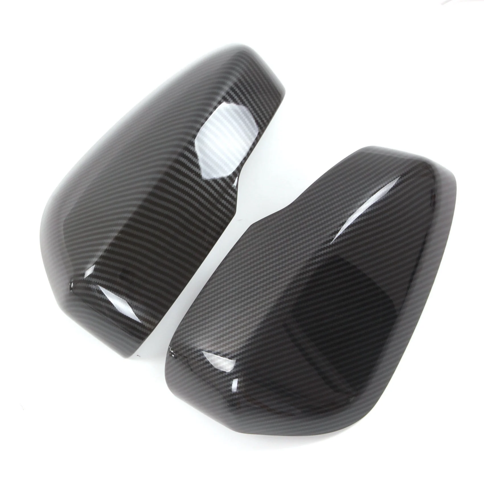 

Car Carbon Fiber ABS Exterior Side Rearview Mirror Cover Trim Fit for Mitsubishi Xpander 2022 2023