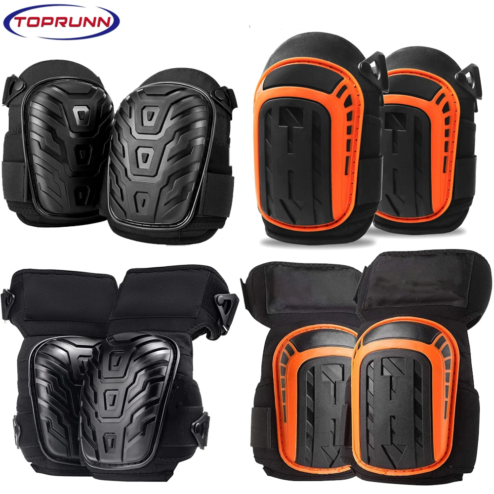 

Профессиональные наколенники для работы с регулируемыми двойными лямками на бедра и голени, сверхпрочная оболочка, мягкая поролоновая подкладка и гелевая Подушка