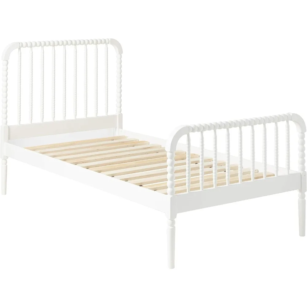 Jones загородный деревенский деревянный катушка Jenny Lind двойной размер открытая