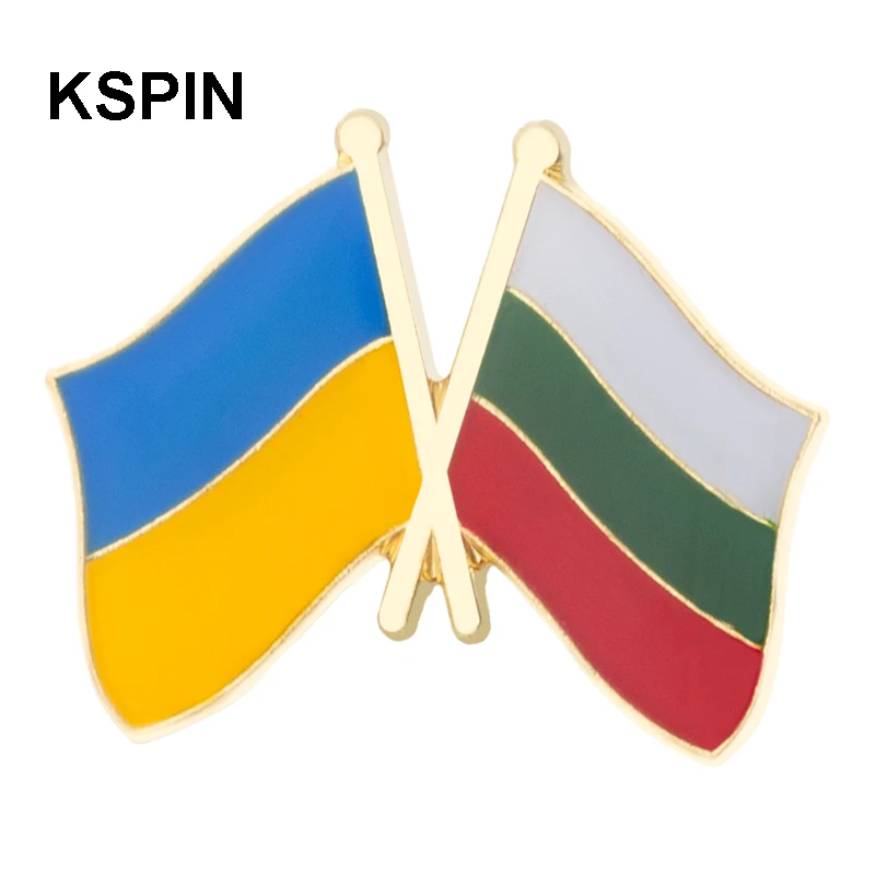 Булавка с флагом Болгарии значок дружбы булавка