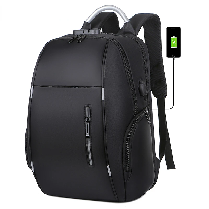 

Men Backpacks Anti-Theft 22L USB Charging Travel Backpack 15.6 Inch Laptop Backpacks Male Waterproof Outdoor Sport School Bags