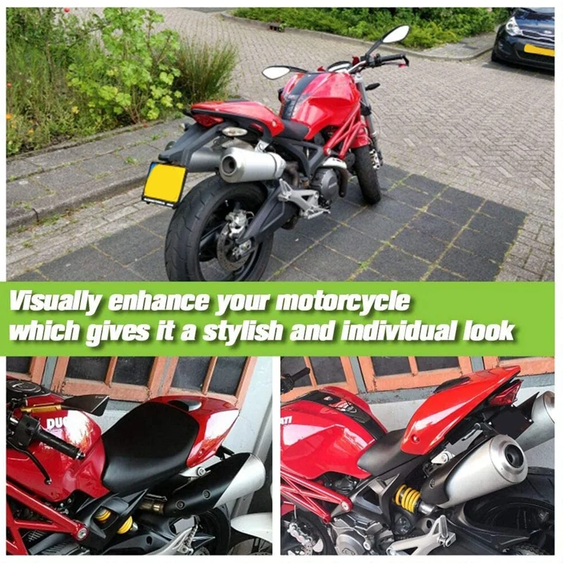 Обтекатель заднего пассажирского сиденья мотоцикла для Ducati Monster 659 696 796 1100 2008-2014