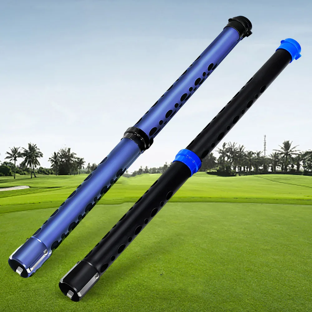 

33.9 Inch New Design Aluminium Alloy Tube Golf Ball Picker Durable Detachable Golf Ball Collector for Water and Bushes Shag Tube