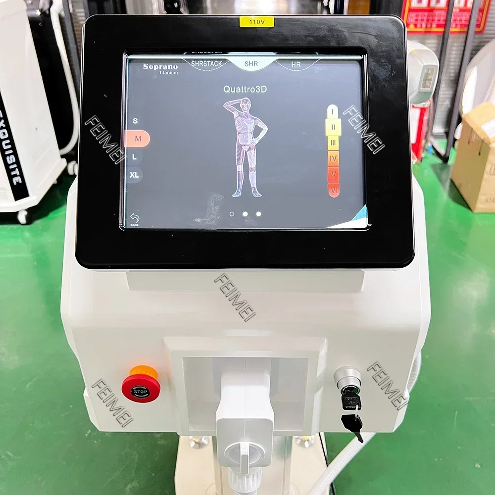 Диодный лазерный аппарат для удаления волос 3000 Вт оборудование депиляции