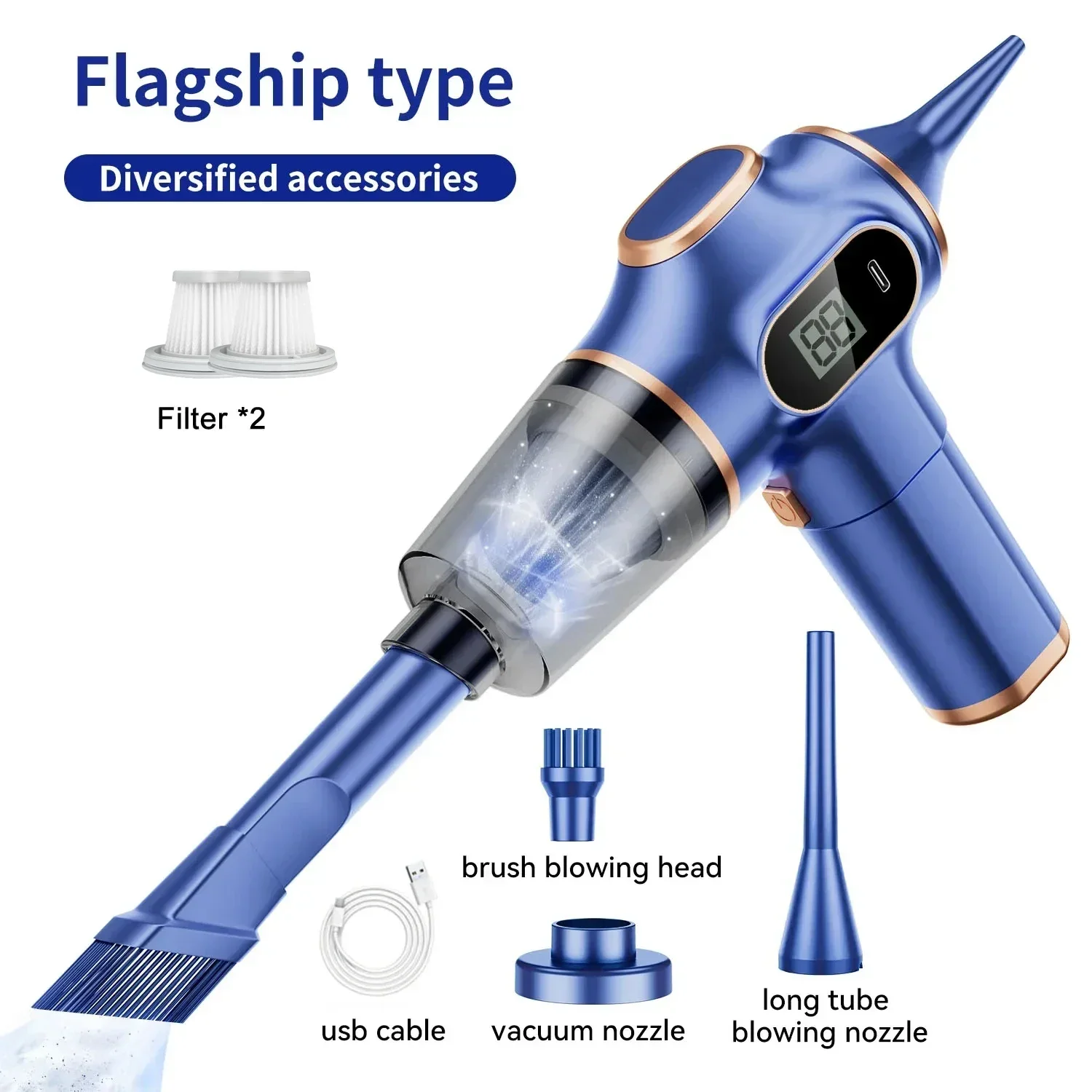 

Вертикальный/ручной пылесос Xiaomi, 130 Вт, беспроводной, влажная уборка, пылесборник