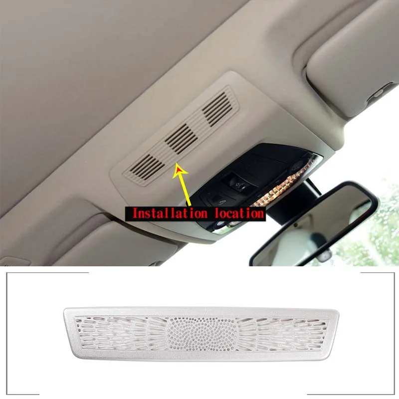 

Фсветильник для чтения на крыше из нержавеющей стали для BMW 5 серии F10 2011-2017, декоративная задняя сетчатая наклейка, аксессуары для интерьера ...