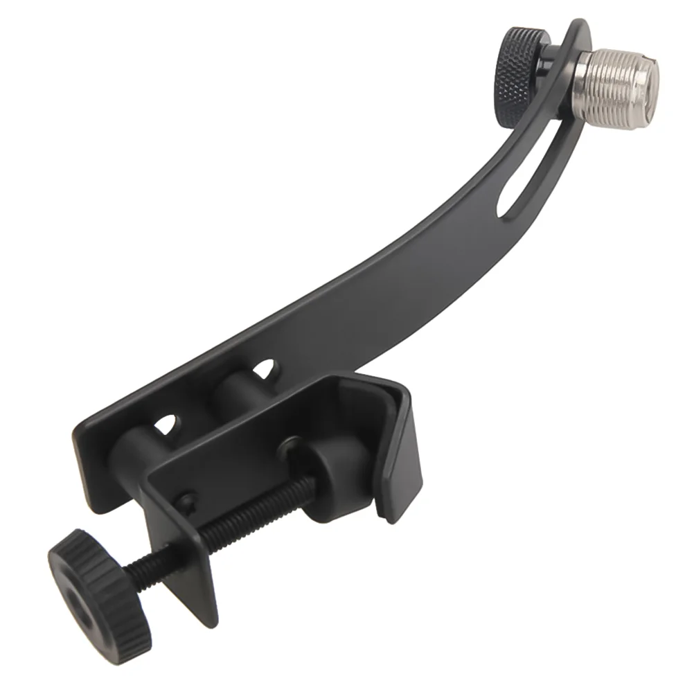 

Drum Kit Adjustable Stand Microphone Clip Musical Instrument Tool Shockproof Chuck Rim Mount Holder