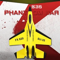 rc foam airplane 2 4ghz air force su 35 fixed wing fighter glider aircraft model remote control aircraft children boys toys gift