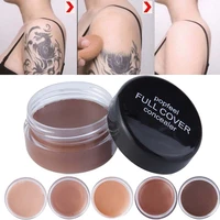 concealer foundation cream makeup base professional full coverage freckles cover acne spots and dark circles facial makeup