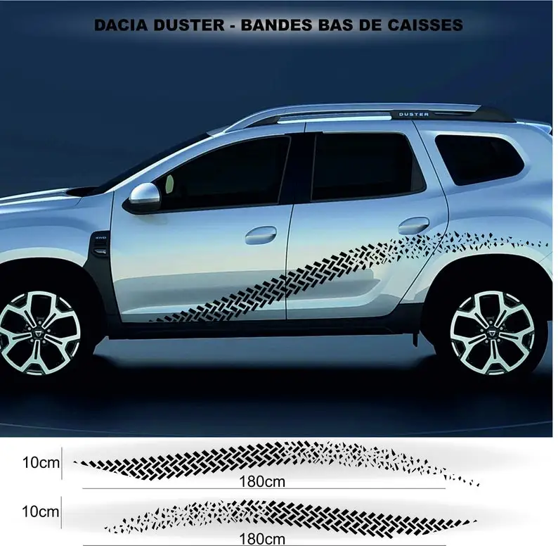 

Strip DACIA DUSTER sticker decal
