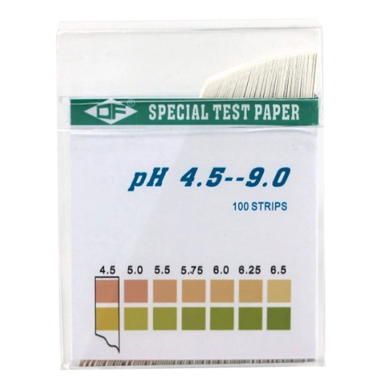 

100pcs PH Test Strips Litmus Paper PH4.5-9.0 Alkaline Acid Test Paper For Water Saliva Urine Testing PH Test Meter