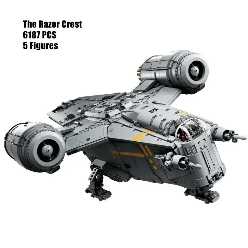 75192 Корабль Сокол строительные блоки кирпичи игрушки совместимые рождественские