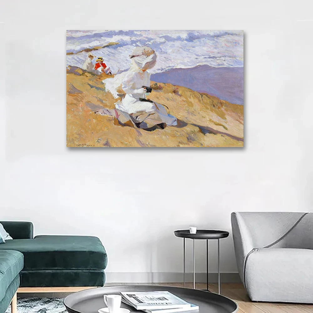 Joaquin Sorolla 》 захват момента картина маслом Воспроизведение искусства холст печать