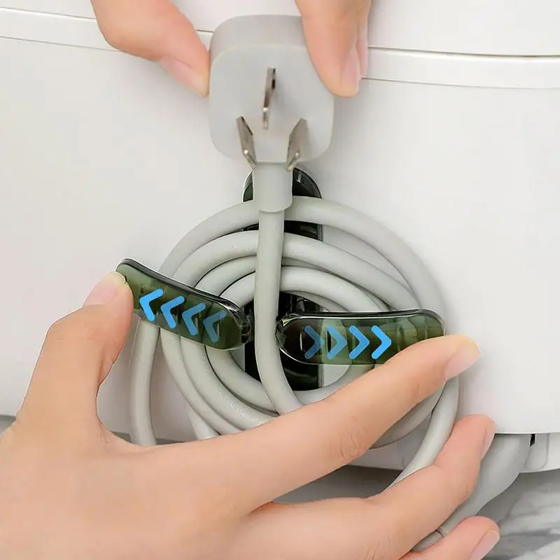 Органайзер для кухонного кабеля органайзер шнура 4 шт. крючки управления