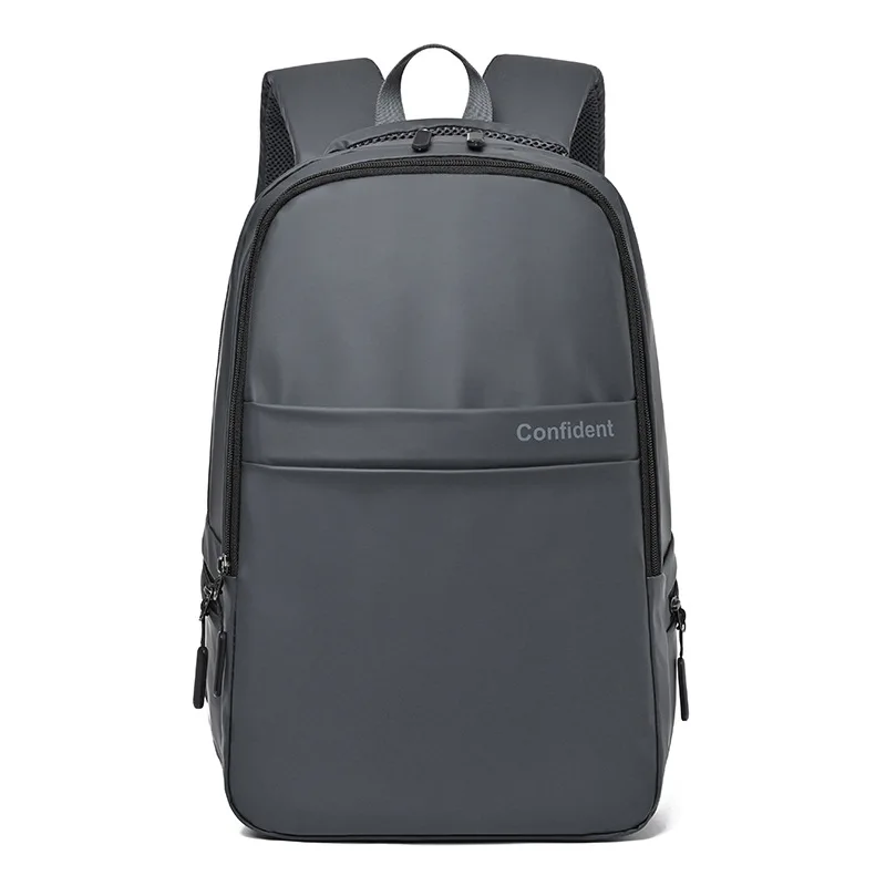 

Водонепроницаемый Оксфордский мужской рюкзак, черный простой Повседневный школьный рюкзак для мальчика-подростка