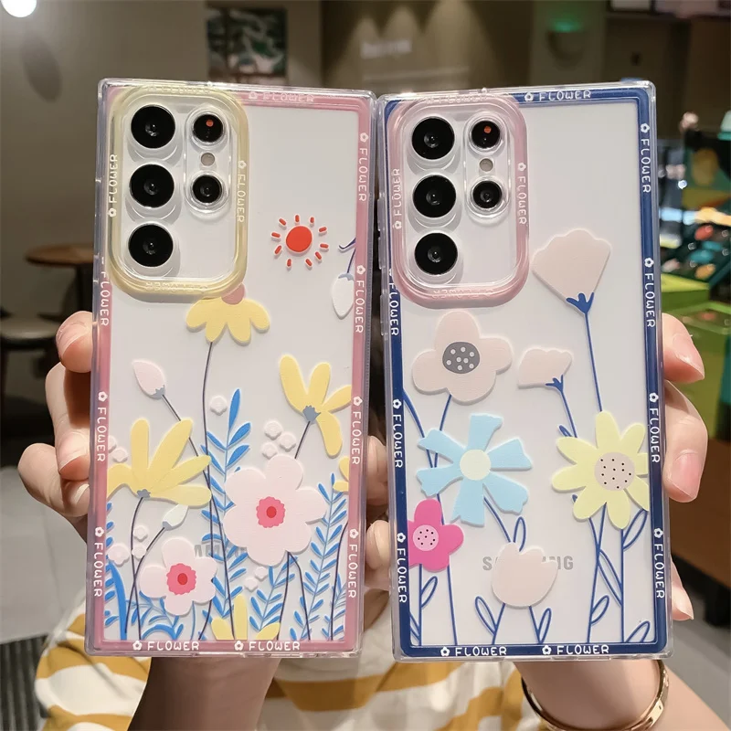 

Прозрачный чехол для телефона Samsung A53 32 12 13 23 33 52 73 51 71 Note 20 10 S22 Ultra S21 FE S20 S10