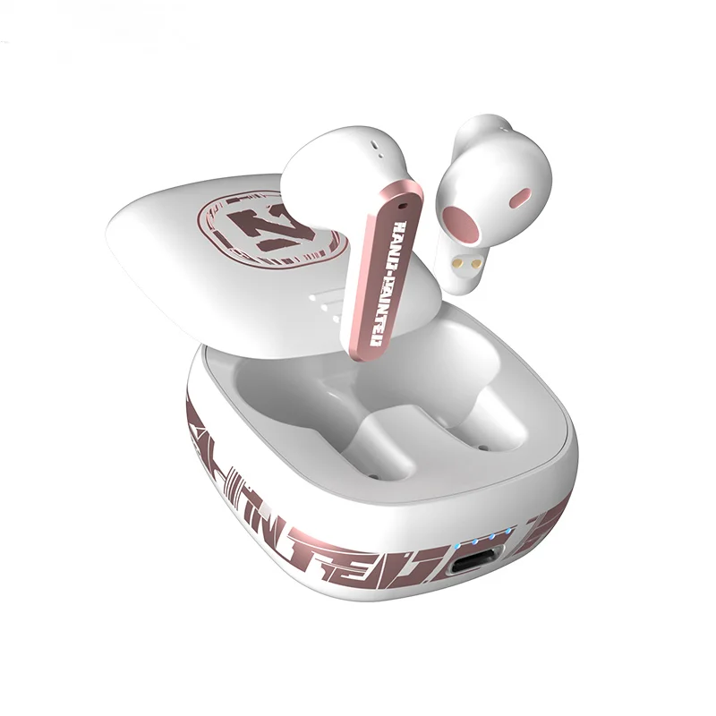 

TS-300 Wireless Bluetooth 5.2 Earphones In-Ear ENC Noise Reduction Headphones Sports Earbud Waterproof Headset With Mic