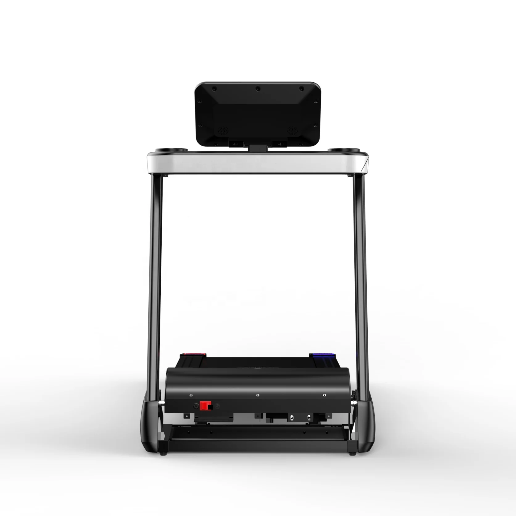 Домашняя амортизирующая беговая дорожка с высоким мотором и функцией сердечного