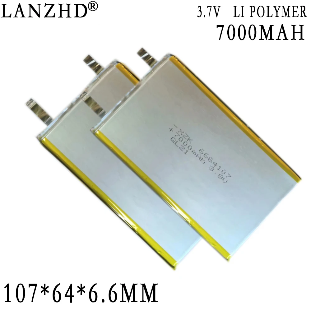Фото 1-12 шт. 3,7 в 3,8 в 6664107 полимерный литий-ионный Литий-ионный аккумулятор для GPD Pocket 1 Pocket1 Ручной игровой ноутбук, геймпад планшетный ПК №4