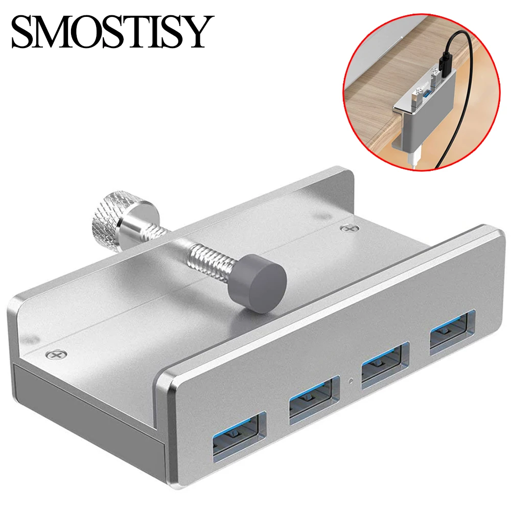 

Док-станция для ноутбука с 4 портами 3,0 дюйма, алюминиевый сплав