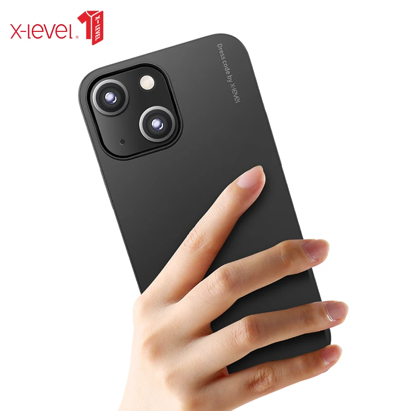 

For iPhone 13 Pro Max Case X-Level Minimalist Ultra Thin Hard PC Matte Protective Back Cover Anti-Glare Case