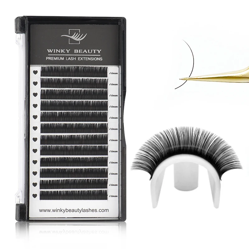 

Winky Beauty Faux mink individual eyelash lashes maquiagem cilios for professionals soft mink eyelash extension