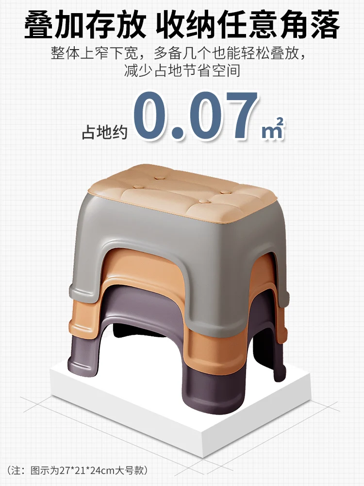 Маленькие стулья складные пластиковые для домашнего использования