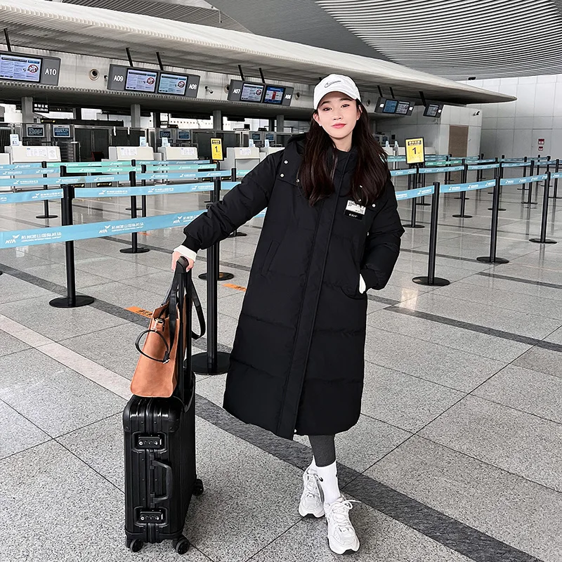 New Winter Coat for Women Coats Parkas Jackets Hooded Cotton Padded Jacket Warm Korean Fashion Women's Winter Jacket 2022