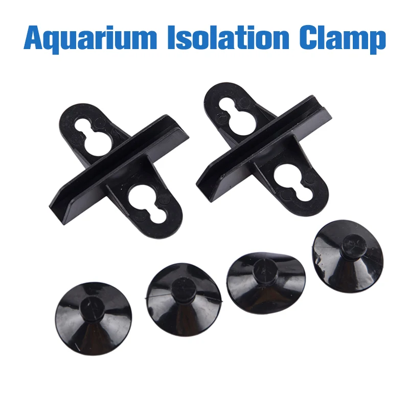 

10/20PCS Aquarium Isolation Clamp Partition Breeding Separation Isolation Clip