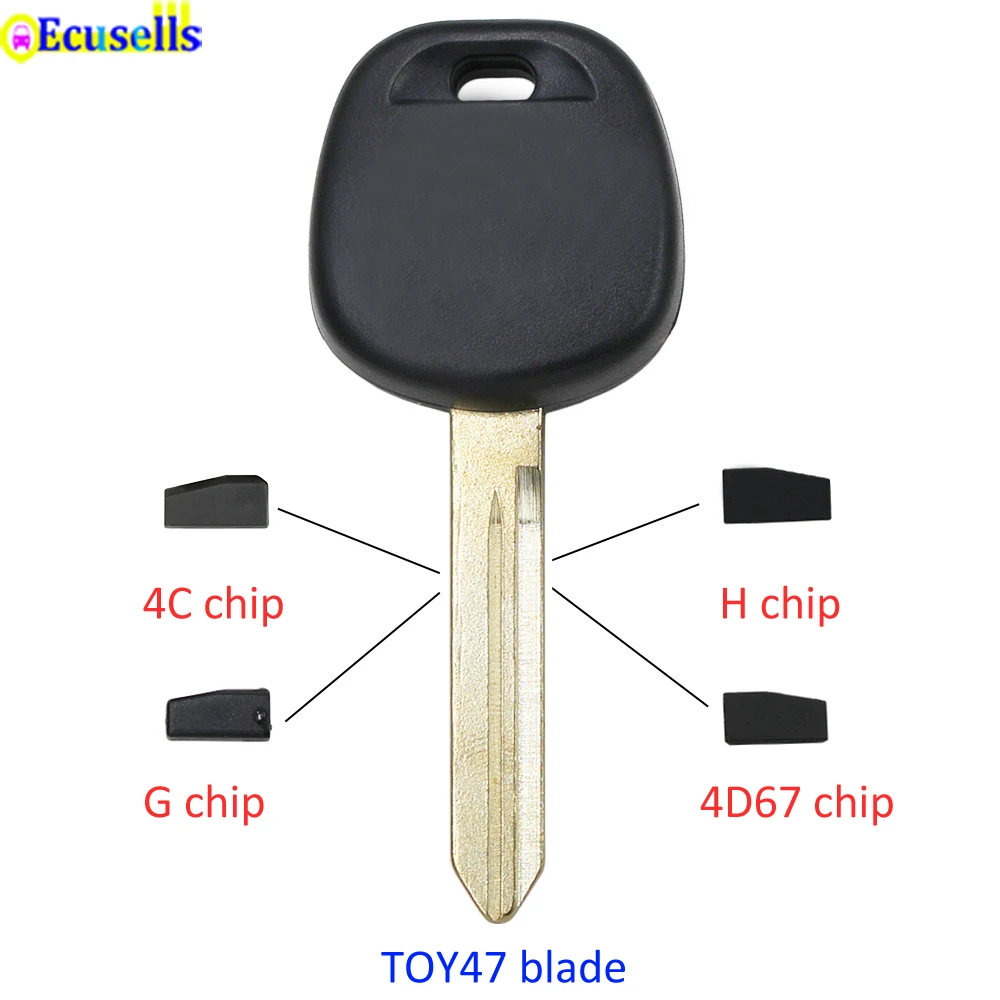 Ретранслятор зажигания для Toyota Corolla Camry Rav4 Yaris 4runner Avensis с чипом 4C/G/H/4D67 Uncut TOY47 -