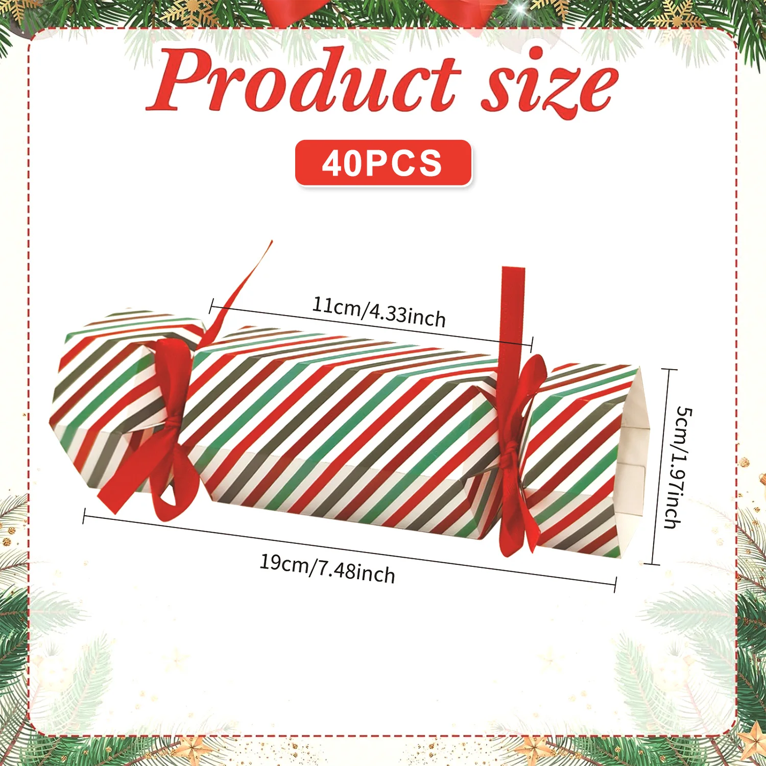 

DIY наборы для рождественских крекеров, снежинки и олени