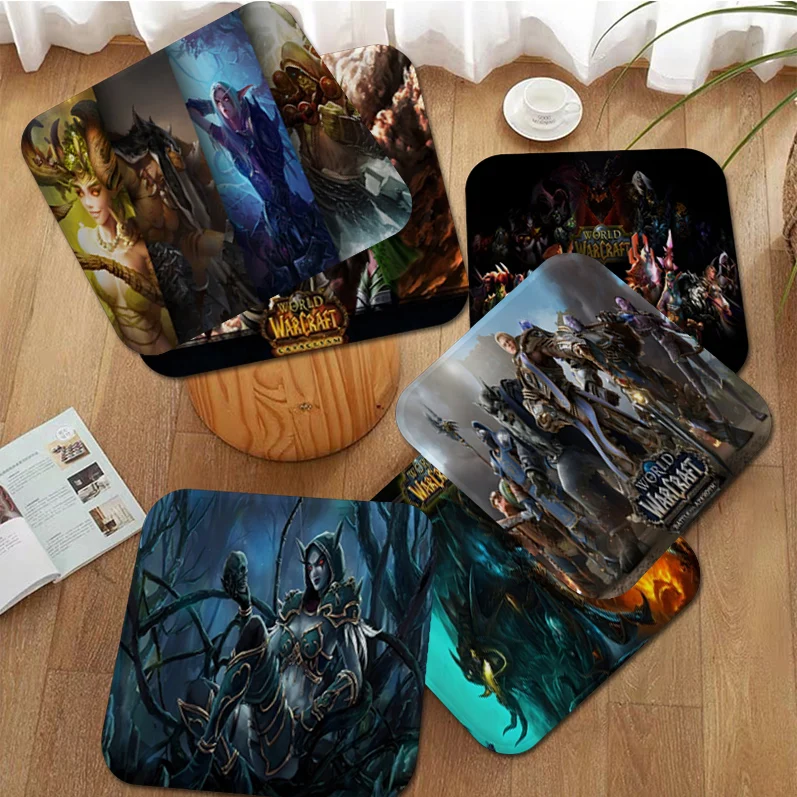 Декоративная подушка из хлопка и полиэстера World of W-Warcrafts удобная дышащая