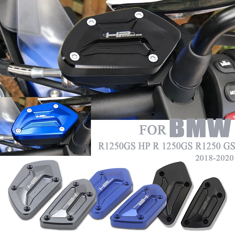 

CNC Aluminum Front Brake Clutch Fluid Reservoir Cap Tank Cover For BMW R1250GS HP R 1250GS R1250 GS 2018 2019 2020 Accessories