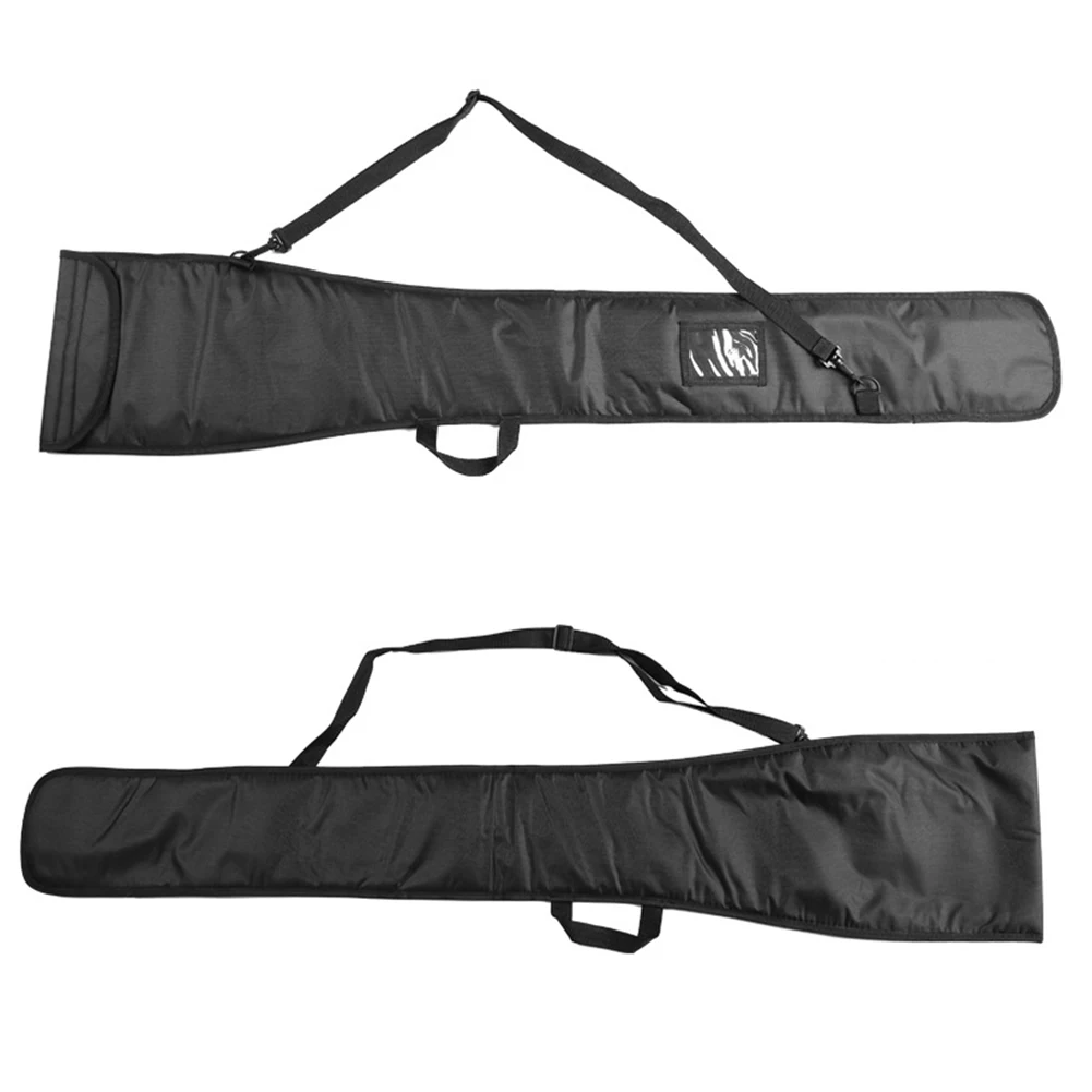 

Kayak Paddle Carry Bag With Strap 126*26cm Scratche-proof Shoulder Carry Black Detachable Lightweight High Quality
