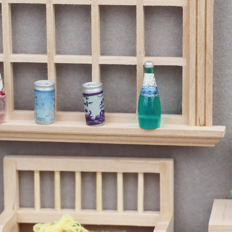 1:12 Кукольный домик квадратная модель с окошком кукольный 20 окон аксессуары для