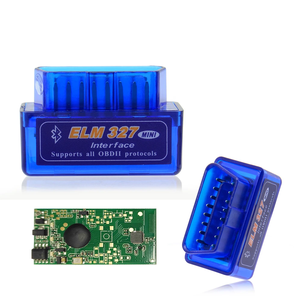 Лидер продаж! Мини ELM327 Bluetooth V2.1 OBD2 автомобильный диагностический сканер ELM 327 Bluetooth для Android/Symbian для протоколов OBDII 3 цвета