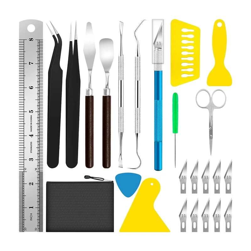 

25 Pcs Weeding Tools Vinyl Tools Weeding Tools For Vinyl Vinyl Tools Kit For Weeding Vinyl Silhouettes Cameos Lettering