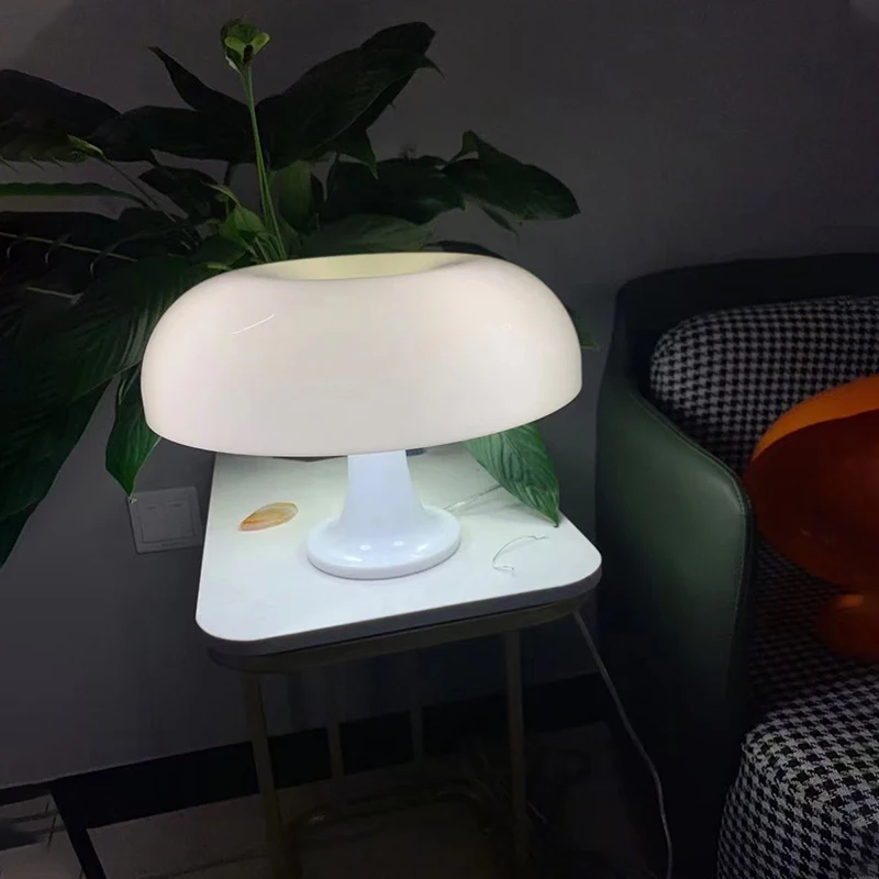 

Modern Simple Table Lamps Nordic Designer Creative Mushroom Lamp Bedroom Bedside Lamp Living Room Decoration Led Light Fixtures