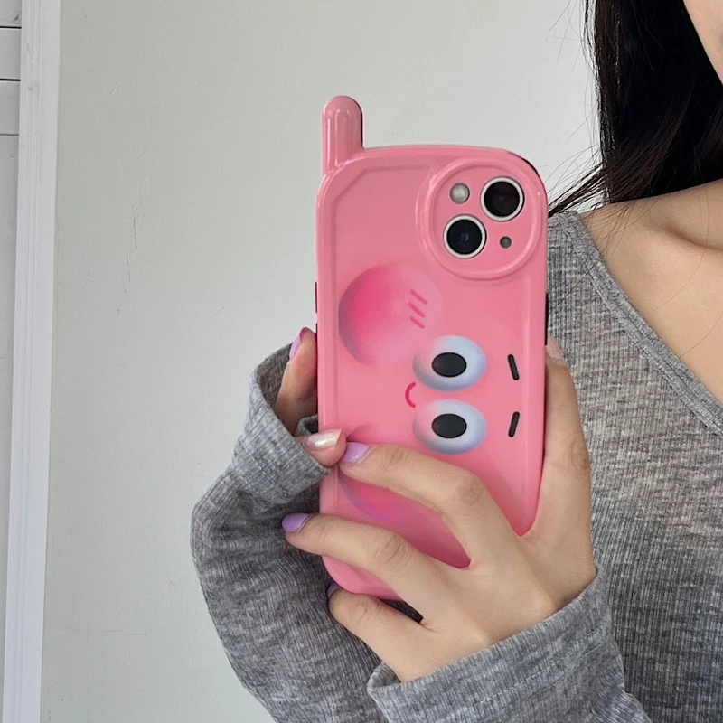 

Funny Cute Cartoon Anime Monster Phone Case For iPhone 11 12 13 Pro Max Xr Xs Xs Max Cases Silicone Soft Cover Coque Funda