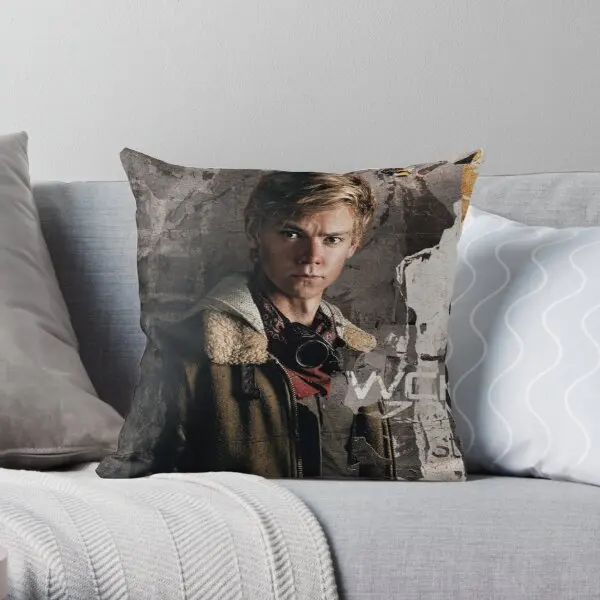 

Newt Maze Runner The Death Cure Printing Throw Pillow Cover Throw Waist Square Cushion Decorative Hotel Pillows not include