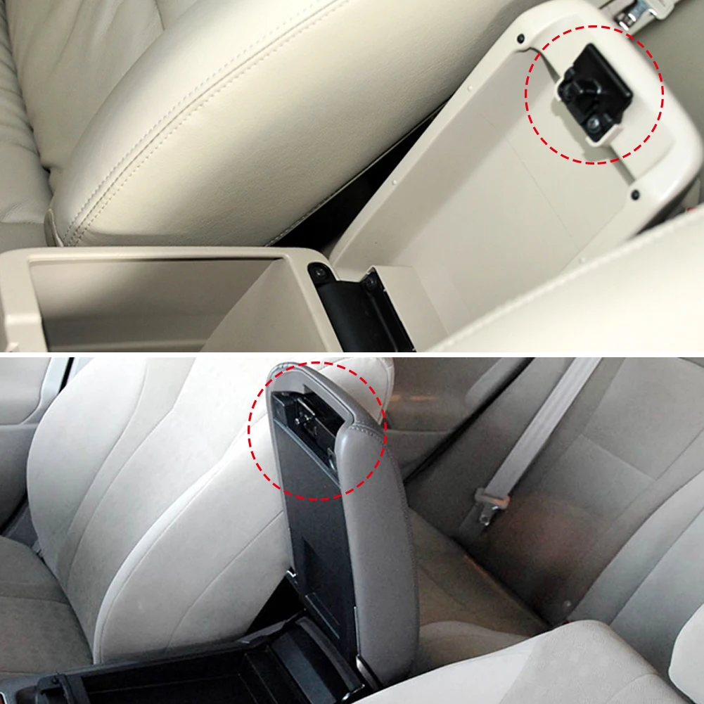 Крышка подлокотника центральной консоли защелка крышка для Toyota Camry Highlander Rav4 Corolla