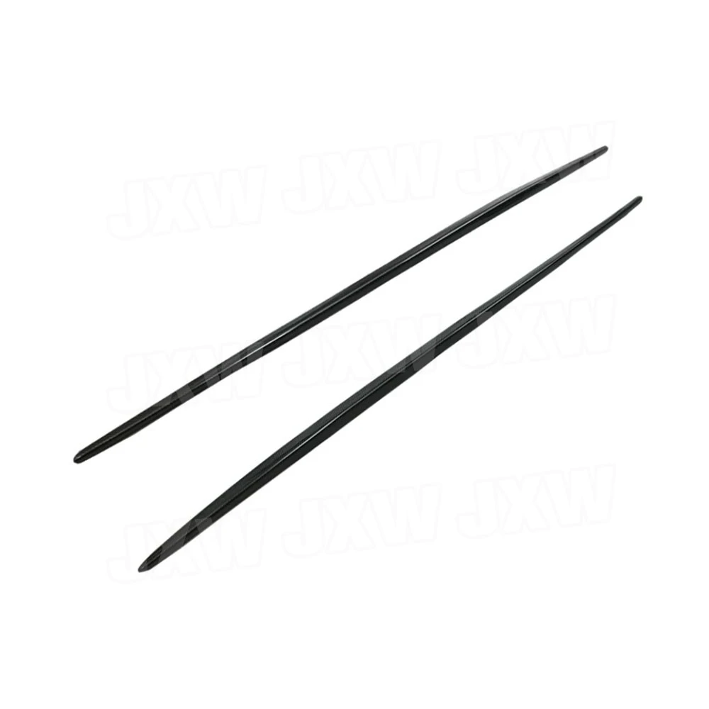 Накладки на пороги JXWANCF из карбона для Mercedes-Benz W117 CLA CLA250 CLA260 CLA45 AMG 2013-2019, комплект FRP для тюнинга автомобиля (art.: 3920da50e4ae0) - 3920da50e4ae0