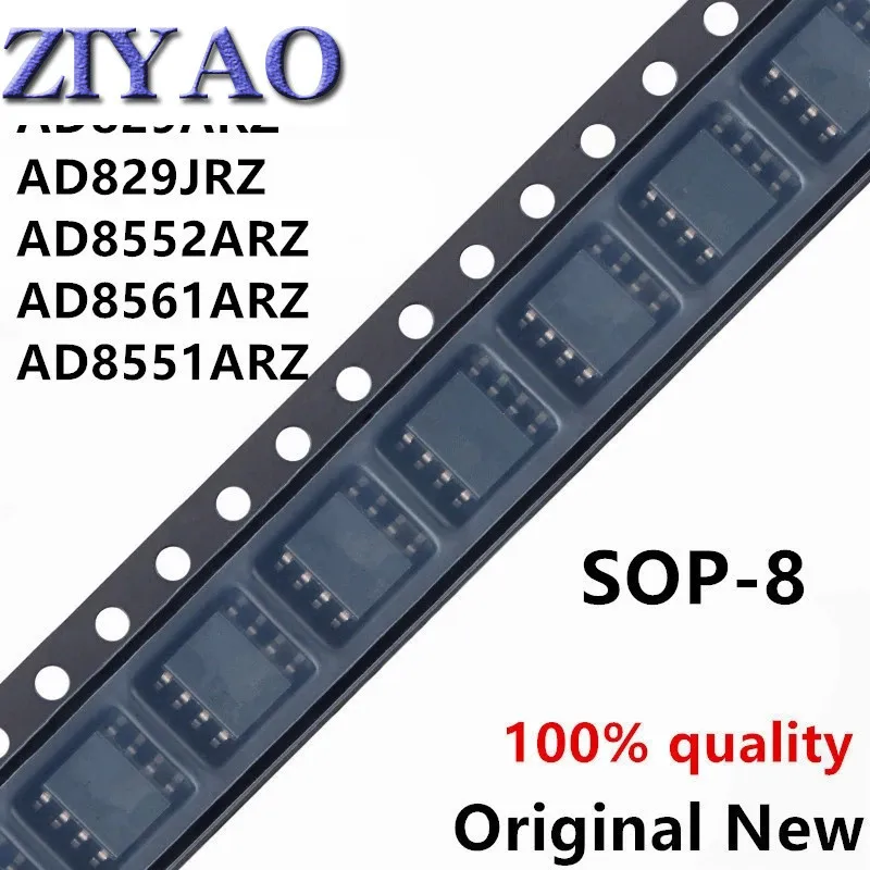 5 шт./лот новый оригинальный SOP8 AD8552ARZ AD8552 AD8561ARZ AD8561 AD829ARZ AD829 AD829A AD829JRZ AD829J AD8551ARZ AD8551 8551A