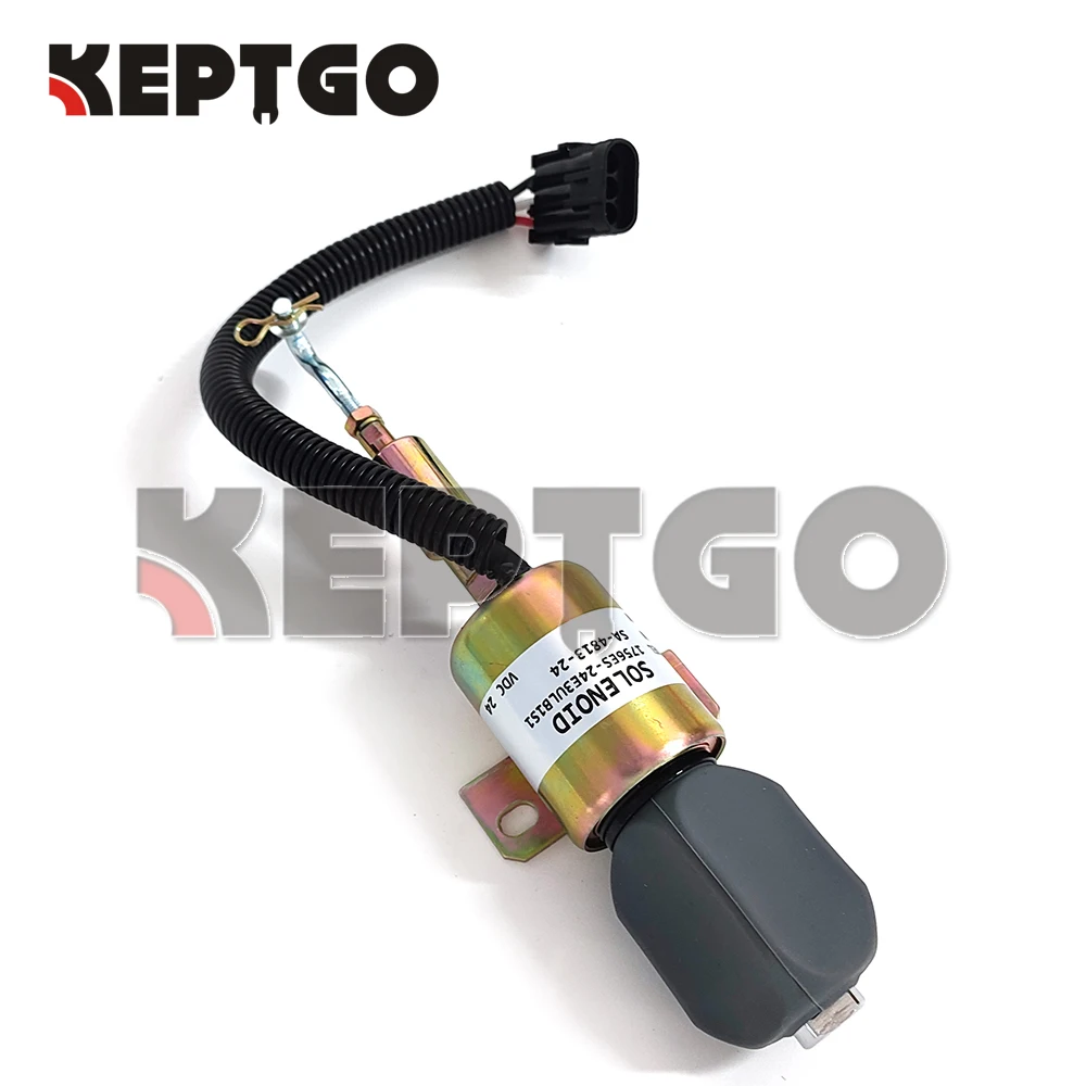 Электромагнитный клапан отключения подачи топлива 24 В SA-4813-24 для Ouman Shangchai 6114 DIESEL