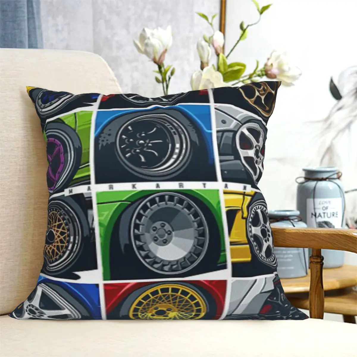 

Bbs Racing Decorative Cushions Cushions Pillow Pillowcases Pillow Cushions